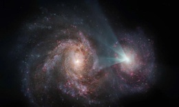 2 thiên hà lao vào 'đánh nhau' với tốc độ hơn 1,8 triệu km/giờ