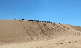 Xe địa h&#236;nh tuột xuống hồ B&#224;u Trắng, một du kh&#225;ch tử vong