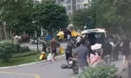 Nữ giới tử vong trong nh&#224; tắm tầng 19 chung cư cao cấp ở H&#224; Nội