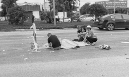 Nghi vấn người đ&#224;n &#244;ng tử vong do bị phương tiện ch&#232;n qua người khi ng&#227; 