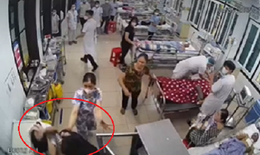 Điều dưỡng tại BVĐK tỉnh Nam Định bị người nh&#224; bệnh nh&#226;n đ&#225;nh li&#234;n tiếp v&#224;o đầu