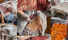 Hơn 20 tấn nội tạng, thịt động vật không rõ nguồn gốc bị bắt giữ tại Nam Định
