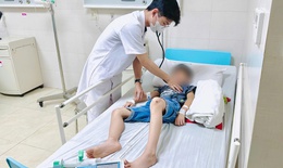 Bé trai 9 tuổi vỡ lách độ III, chảy máu trong ổ bụng được cứu sống