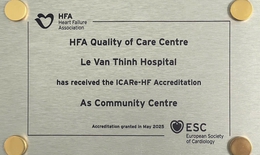 Bệnh viện quận ở TPHCM đạt chứng nhận quốc tế về điều trị bệnh suy tim