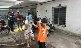 Hà Nội: Hướng dẫn 20 người thoát khỏi đám cháy chung cư mini tại quận Tây Hồ