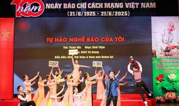 Ấn tượng chương trình nghệ thuật đặc biệt kỷ niệm 100 năm Ngày Báo chí Cách mạng Việt Nam