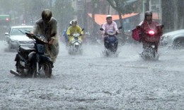 Miền Bắc bước vào đợt mưa rất lớn