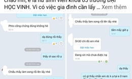 Kỷ luật cảnh cáo hai cán bộ Trường ĐH Vinh bị sinh viên tố có hành vi không chuẩn mực