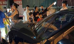 Cách chức cán bộ công an say rượu, lái ô tô gây tai nạn liên hoàn ở Bắc Ninh