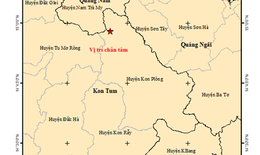 Kon Tum lại động đất mạnh 3.7 độ