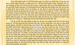 Chủ tịch tỉnh Kh&#225;nh H&#242;a gửi thư k&#234;u gọi người d&#226;n địa phương &#39;chung sức đồng l&#242;ng&#39;