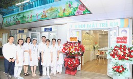 Bệnh viện Trẻ em khai trương Phòng Kính mắt hiện đại 