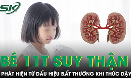 Bé 11 tuổi mang đột biến gen hiếm, phát hiện suy thận sau dấu hiệu bất thường khi thức dậy