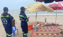Tìm thấy thi thể cháu bé mất tích khi tắm biển Sầm Sơn