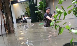 38 tuyến phố H&#224; Nội c&#243; nguy cơ ngập sau cơn mưa d&#244;ng chiều nay