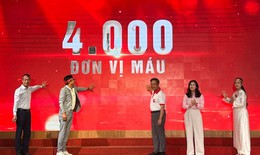 Sẽ thêm 4.000 đơn vị máu cho điều trị, cấp cứu dịp hè từ chương trình 'Giọt hồng tri ân' năm 2025