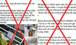 Giả mạo Bệnh viện Đa khoa Bắc Ninh k&#234;u gọi từ thiện cho nạn nh&#226;n trong mưa b&#227;o