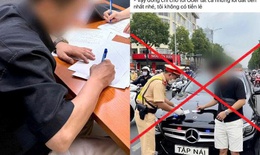Dùng AI tạo ảnh CSGT phạt xe 'tập nái', thanh niên Hà Nội bị phạt 7,5 triệu đồng