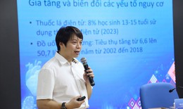 Đẩy mạnh truyền th&#244;ng về ph&#242;ng chống t&#225;c hại của thuốc l&#225; điện tử, nung n&#243;ng đến giới trẻ