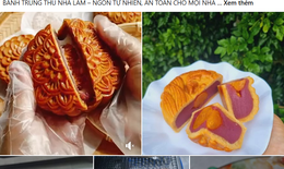 Cảnh giác: Bánh trung thu 'nhà làm' bán sớm tràn lan trên mạng xã hội