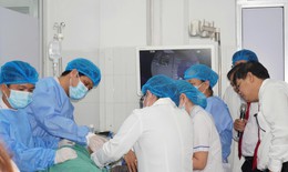 Lần đầu ti&#234;n Đồng bằng s&#244;ng Cửu Long triển khai kỹ thuật nội soi si&#234;u &#226;m
