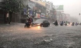 Những khu vực có nguy cơ ngập úng trong đợt mưa lớn từ đêm nay