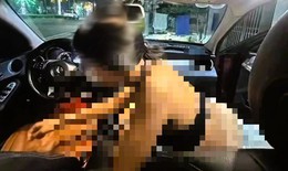 Vụ clip đôi nam nữ có hành động nhạy cảm trên xe Mercedes: Công an mời 3 người lên làm việc