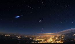 Mưa sao băng đạt đỉnh rực rỡ nhất vào đêm nay