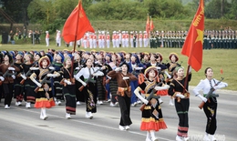 Tâm sự của nữ chiến sĩ 2 lần được chọn làm Khối trưởng trong đoàn diễu binh