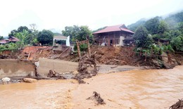 Cảnh b&#225;o nguy cơ rất cao xảy ra lũ qu&#233;t, sạt lở đất c&#225;c tỉnh Trung Bộ