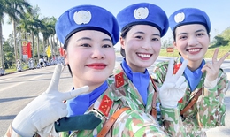 Lộ diện những ‘bóng hồng’ Khối trưởng diễu binh tại Quảng trường Ba Đình