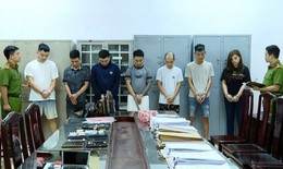 Ninh B&#236;nh: Bắt 2 vợ chồng điều h&#224;nh đường d&#226;y &#39;t&#237;n dụng đen&#39; quy m&#244; lớn