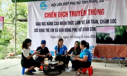 Nghệ An: Thay đổi nhận thức, n&#226;ng cao sức khỏe phụ nữ v&#224; trẻ em d&#226;n tộc thiểu số