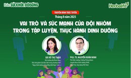 Đang Truyền hình trực tuyến: Vai trò và sức mạnh của đội nhóm trong tập luyện, thực hành dinh dưỡng