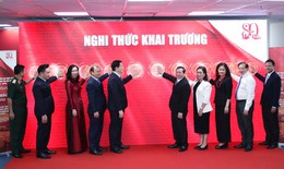 Khai trương Trung t&#226;m B&#225;o ch&#237; Triển l&#227;m th&#224;nh tựu đất nước &#39;80 năm H&#224;nh tr&#236;nh Độc lập - Tự do - Hạnh ph&#250;c&#39;