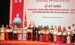 Bộ trưởng Nguyễn Văn H&#249;ng: Văn h&#243;a nu&#244;i dưỡng t&#226;m hồn v&#224; bản sắc d&#226;n tộc, kh&#225;t vọng vươn cao