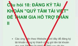 Mạo danh ngân hàng lớn để tuyển dụng dự án an sinh xã hội