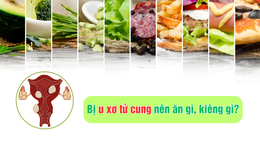 Bị u xơ tử cung n&#234;n ăn g&#236;, ki&#234;ng g&#236;?