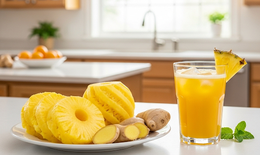 6 lý do nên uống nước ép dứa gừng để làm sạch ruột