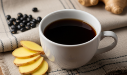 4 t&#225;c dụng độc đ&#225;o của nước gừng đỗ đen rang