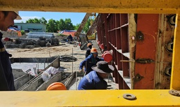 Cận cảnh đại công trường dự án mở rộng cao tốc nghìn tỷ