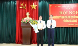 Sở Y tế Thanh Hóa có tân Giám đốc