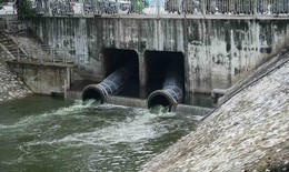 Sông Tô Lịch sẽ trong xanh bền vững nhờ hệ thống nước sạch bổ cập