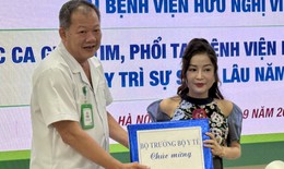 Bệnh nhân ghép tim - phổi đầu tiên tại Việt Nam xúc động nói lời tri ân người hiến tạng và bác sĩ trước khi ra viện