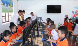 Học sinh đã tới lớp sau vụ phụ huynh phản đối sáp nhập trường ở Nghệ An