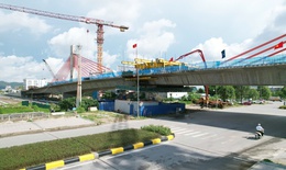 Chiêm ngưỡng hình hài cầu vượt hơn 647 tỷ đồng sau hợp long