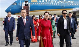 Chủ tịch Quốc hội Trần Thanh Mẫn bắt đầu tham dự Đại hội đồng AIPA-46 v&#224; thăm ch&#237;nh thức Malaysia