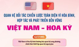 Quan hệ Đối t&#225;c chiến lược to&#224;n diện v&#236; h&#242;a b&#236;nh, hợp t&#225;c v&#224; ph&#225;t triển bền vững Việt Nam - Hoa Kỳ