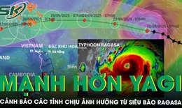 Siêu bão Ragasa có cường độ mạnh hơn bão Yagi năm ngoái, cảnh báo các tỉnh chịu ảnh hưởng trực tiếp