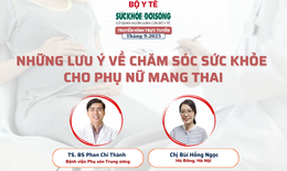 Truyền h&#236;nh trực tuyến: Những lưu &#253; về chăm s&#243;c sức khỏe cho phụ nữ mang thai